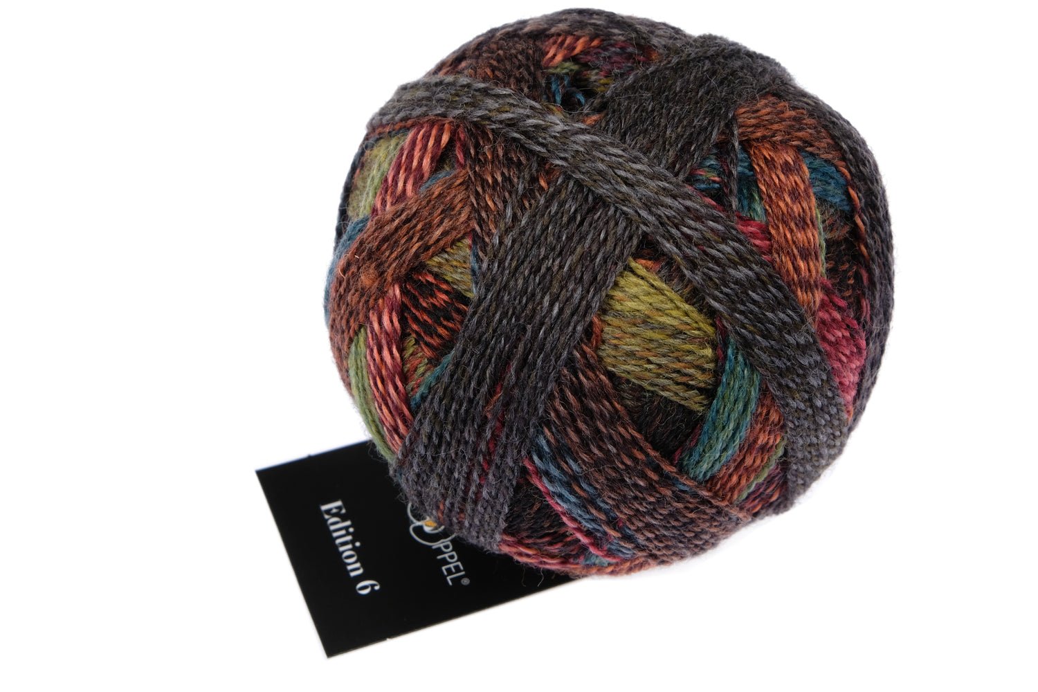 Schoppel Edition 6 Extra - Fine Merino Wool Yarn 2630_Rainbow Spots | Knitting yarn shop / dzijas veikals