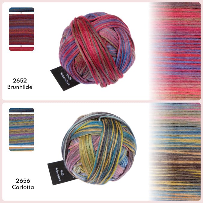 SCHOPPEL Wool Sisters Yarn 2645__Adelheid | Knitting yarn shop / dzijas veikals