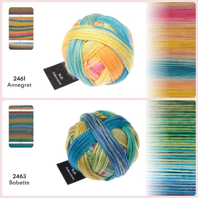 SCHOPPEL Wool Sisters Yarn 2645__Adelheid | Knitting yarn shop / dzijas veikals