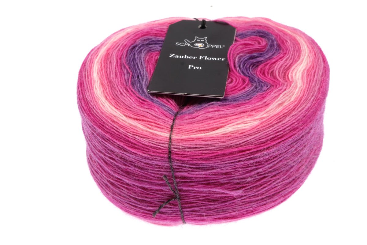 SCHOPPEL Zauber Flower Yarn 2517__Pink Affaire | Knitting yarn shop / dzijas veikals