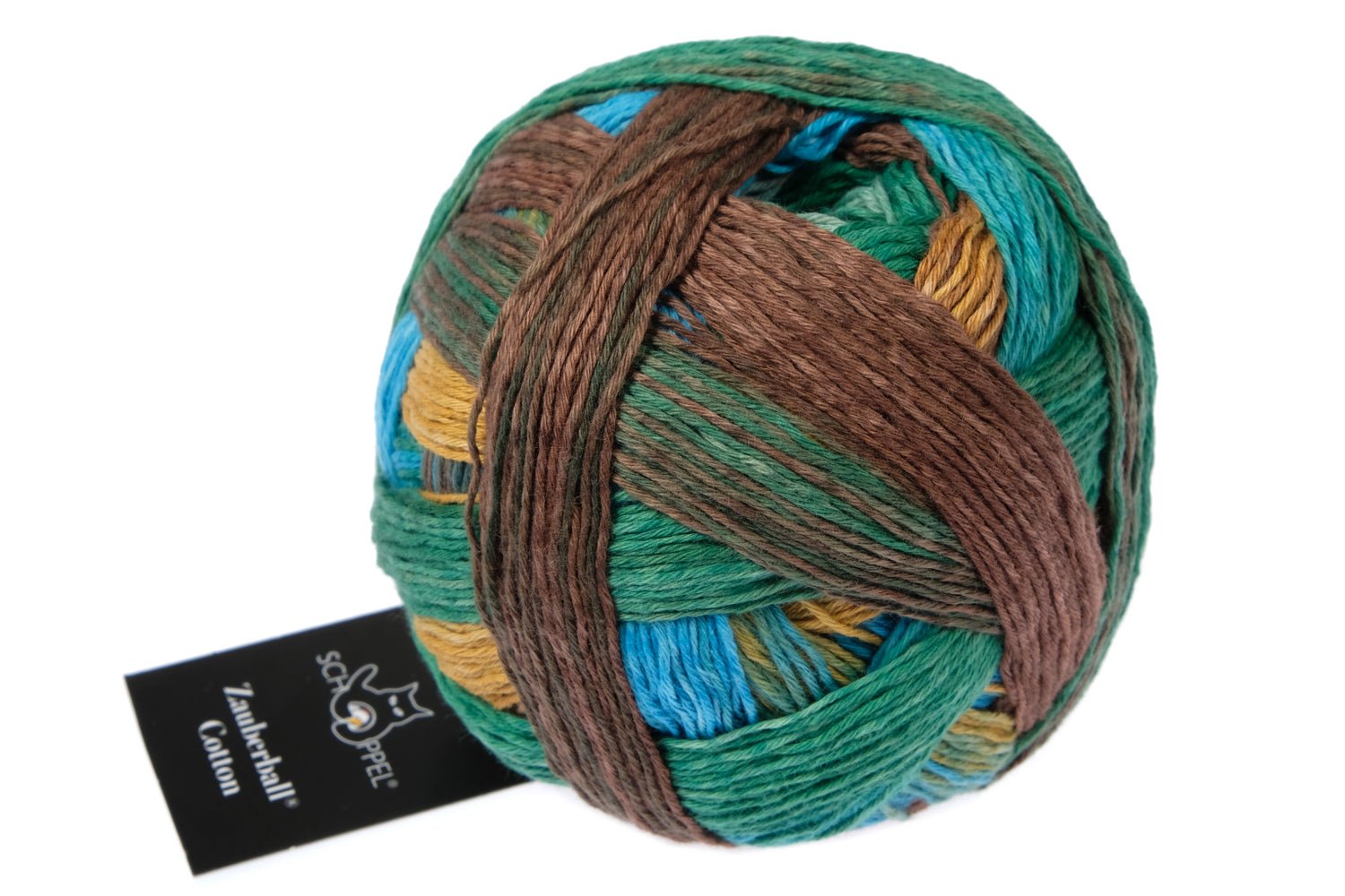 Schoppel Zauberball® Cotton 2596_Sir Henry | Knitting yarn shop / dzijas veikals