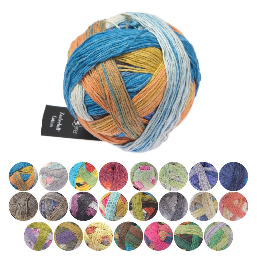 Schoppel Zauberball® Cotton 2628_Doctor Or Pharmacist | Knitting yarn shop / dzijas veikals