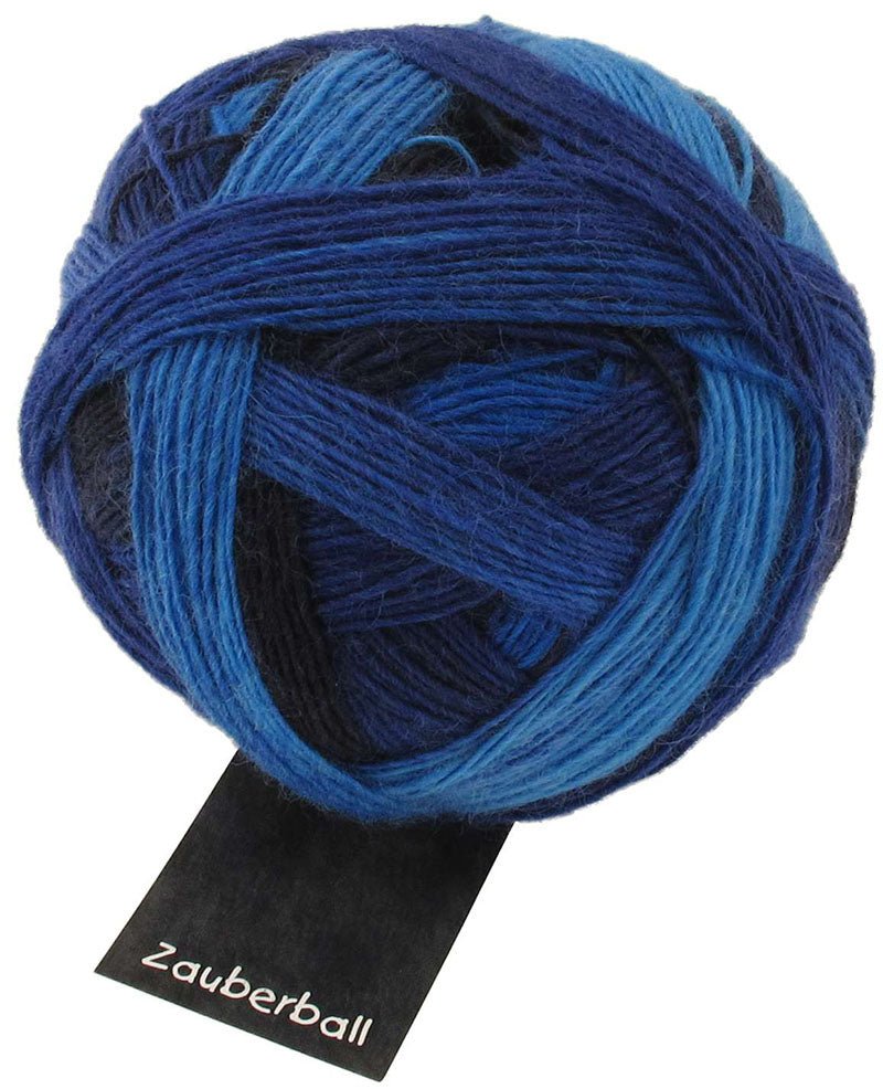 SCHOPPEL Zauberball® Yarn 2134__Blue Eyes | Knitting yarn shop / dzijas veikals