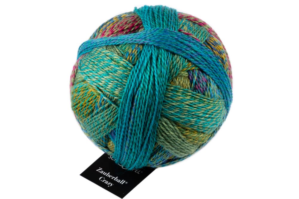 Schoppel Zauberball®Crazy 2404_Deep Water | Knitting yarn shop / dzijas veikals