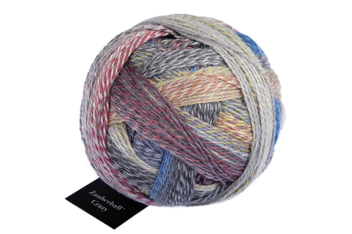 Schoppel Zauberball®Crazy 2427_Foehn Weather | Knitting yarn shop / dzijas veikals