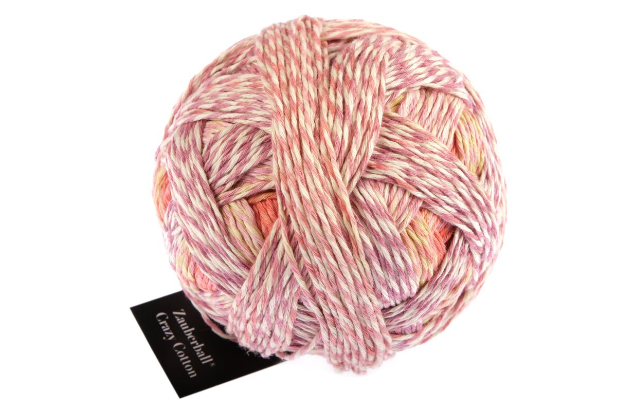 Schoppel Zauberball®Crazy Cotton 2441_First Day of Spring | Knitting yarn shop / dzijas veikals