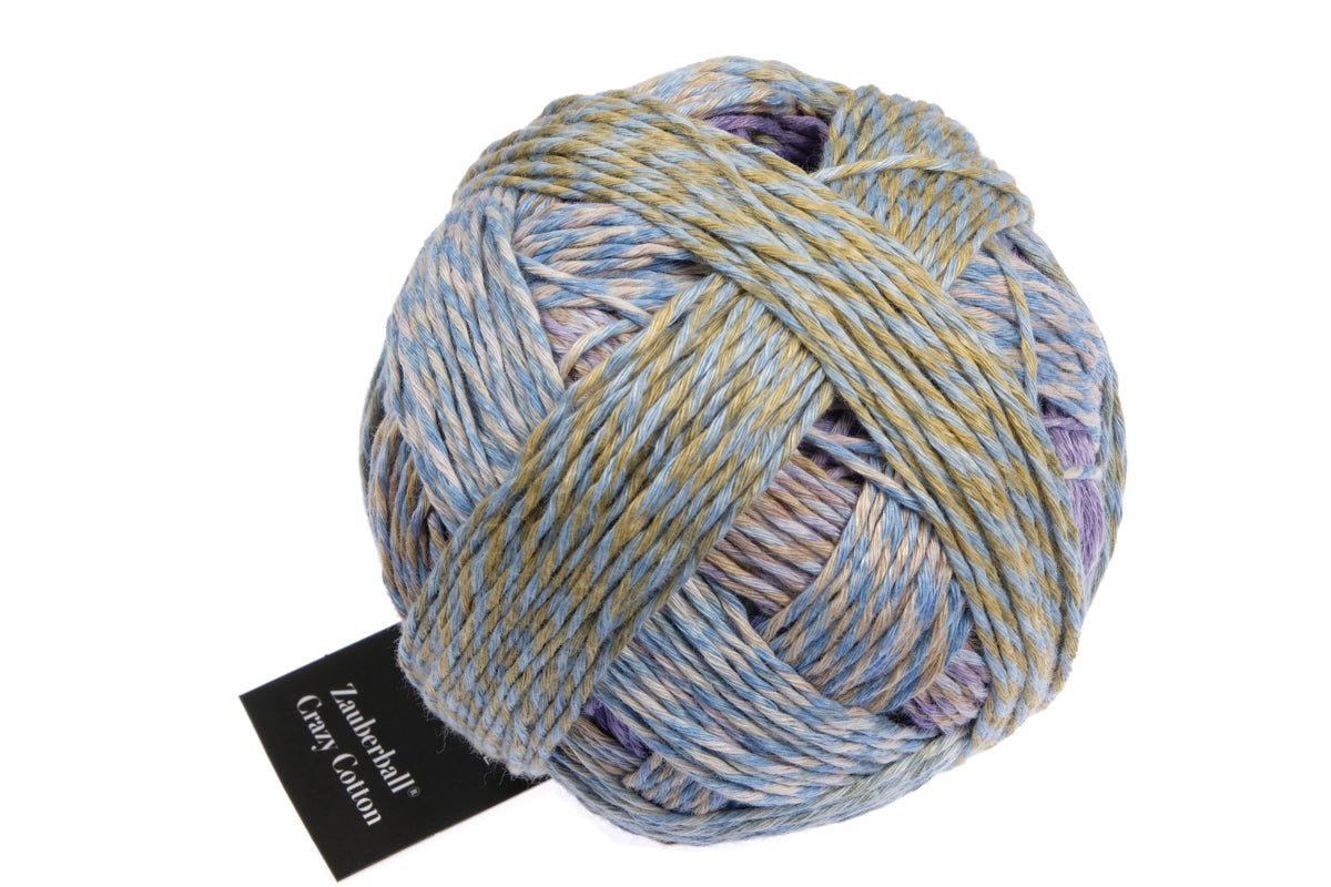 Schoppel Zauberball®Crazy Cotton 2504_ Calidris | Knitting yarn shop / dzijas veikals