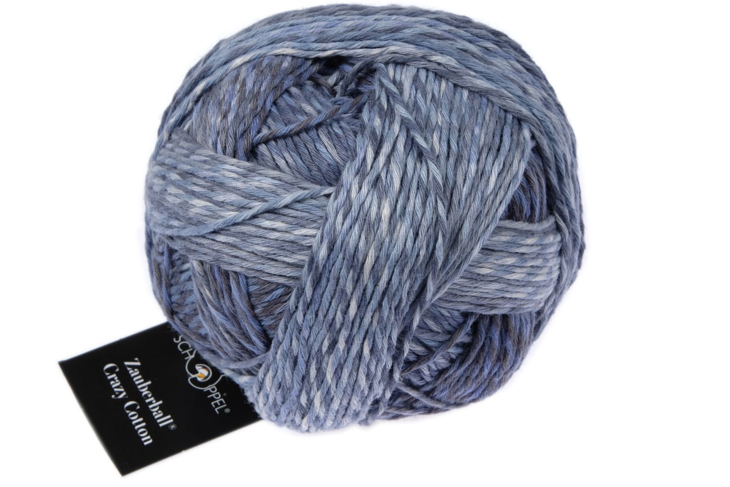 Schoppel Zauberball®Crazy Cotton 2547_Less to Sea | Knitting yarn shop / dzijas veikals