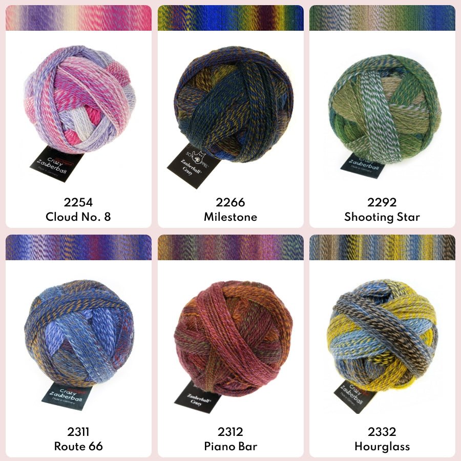 Schoppel Zauberball®Crazy Yarn 1507_Autumn Wind | Knitting yarn shop / dzijas veikals