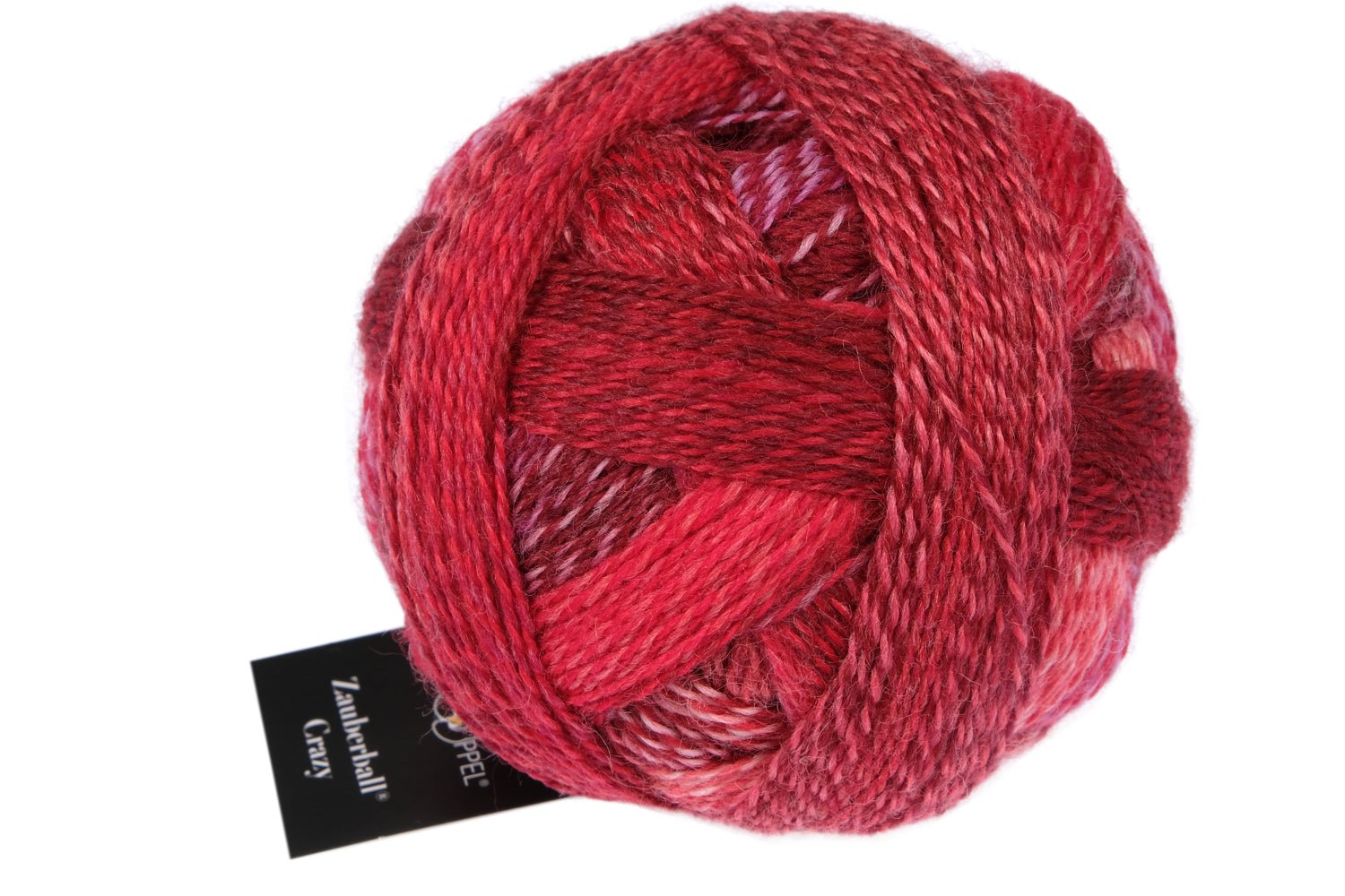 Schoppel Zauberball®Crazy Yarn 2620_Red In A Suit | Knitting yarn shop / dzijas veikals