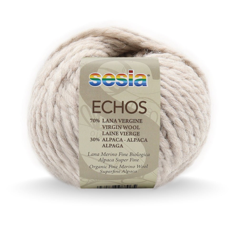 SESIA Echos ECHOS - 1494 OYSTER | Knitting yarn shop / dzijas veikals