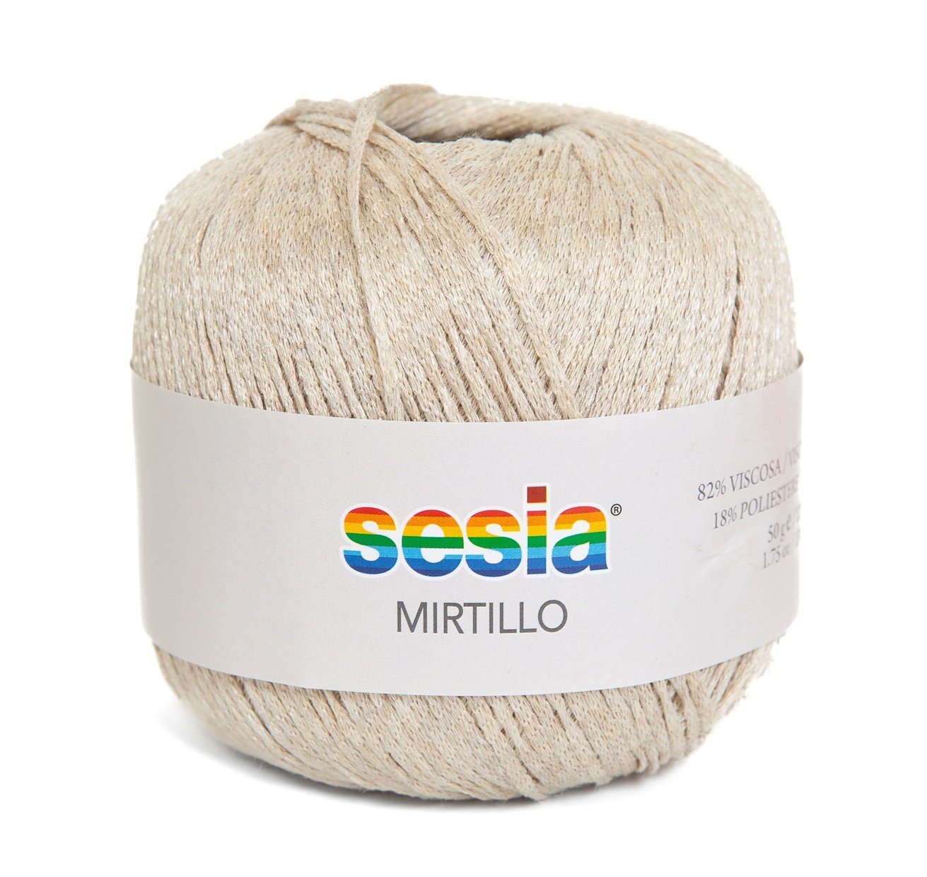 SESIA Mirtillo MIRTILLO - 0665 GRIGIO CHIARO | Knitting yarn shop / dzijas veikals