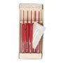 Tulip Etimo Red crochet hook set soft - grip | Knitting yarn shop / dzijas veikals
