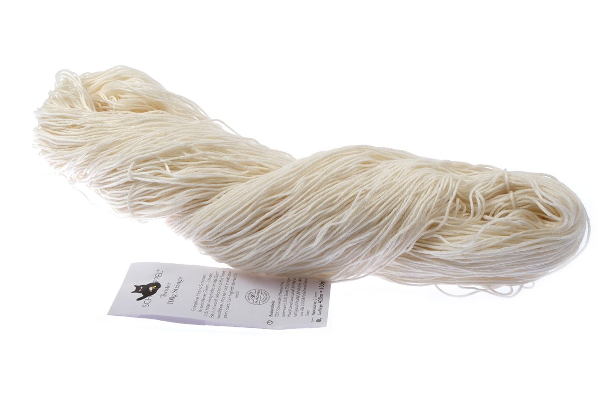 Twister 100g Stränge - 980Off - White | Knitting yarn shop / dzijas veikals