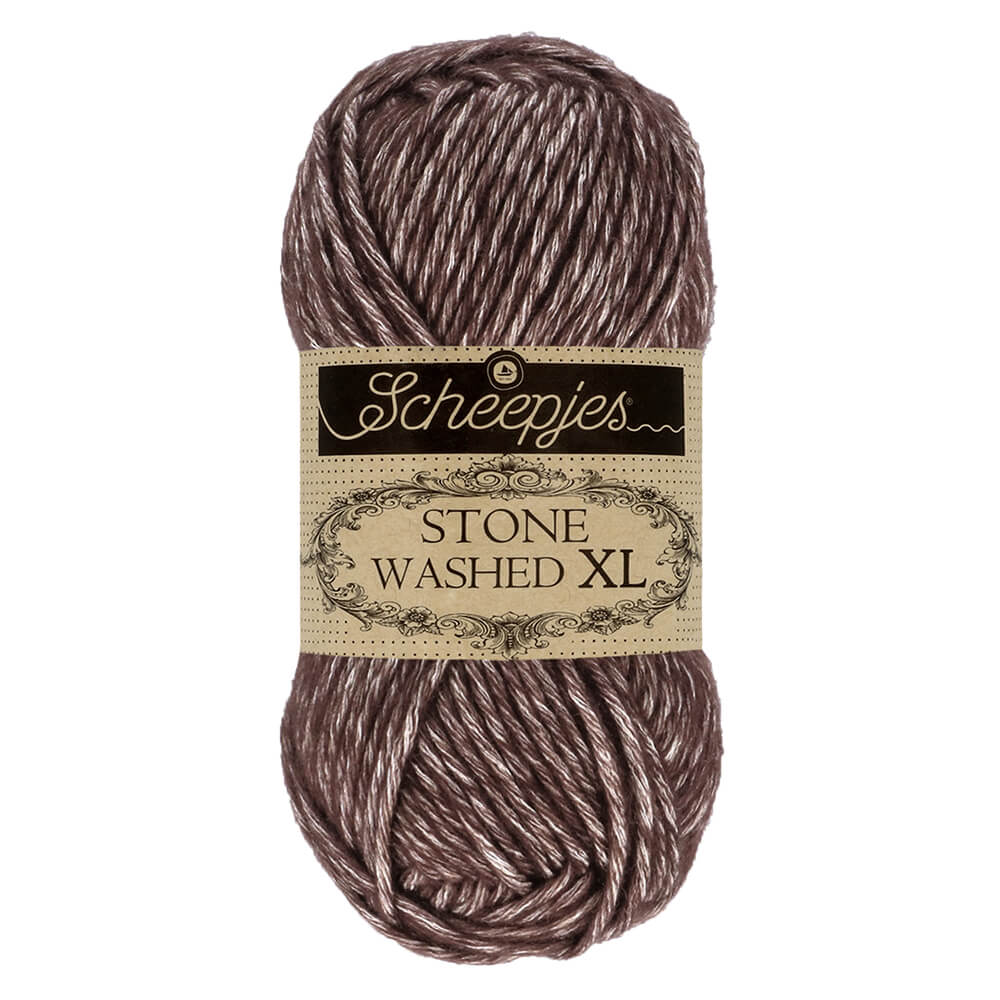 Scheepjes Stone Washed XL, 50g 869 Obsidian | Knitting yarn shop / dzijas veikals