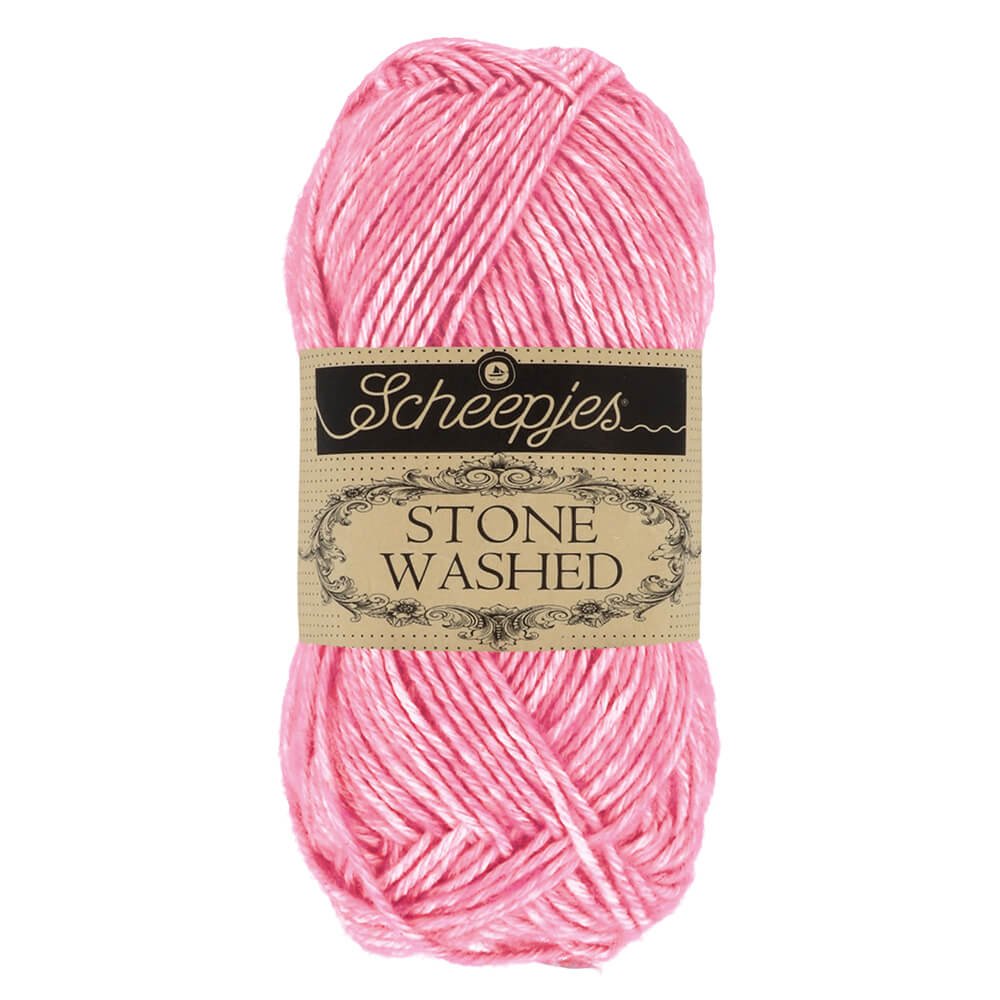 Scheepjes Stone Washed Yarn, 50g 836 Tourmaline | Knitting yarn shop / dzijas veikals