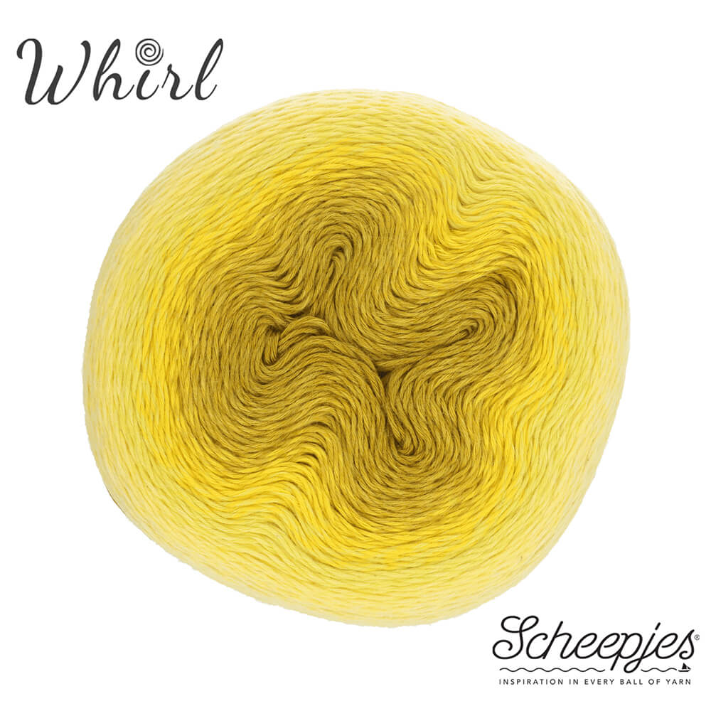 Scheepjes Whirl 1x1000m 551 Daffodil Dolally | Knitting yarn shop / dzijas veikals