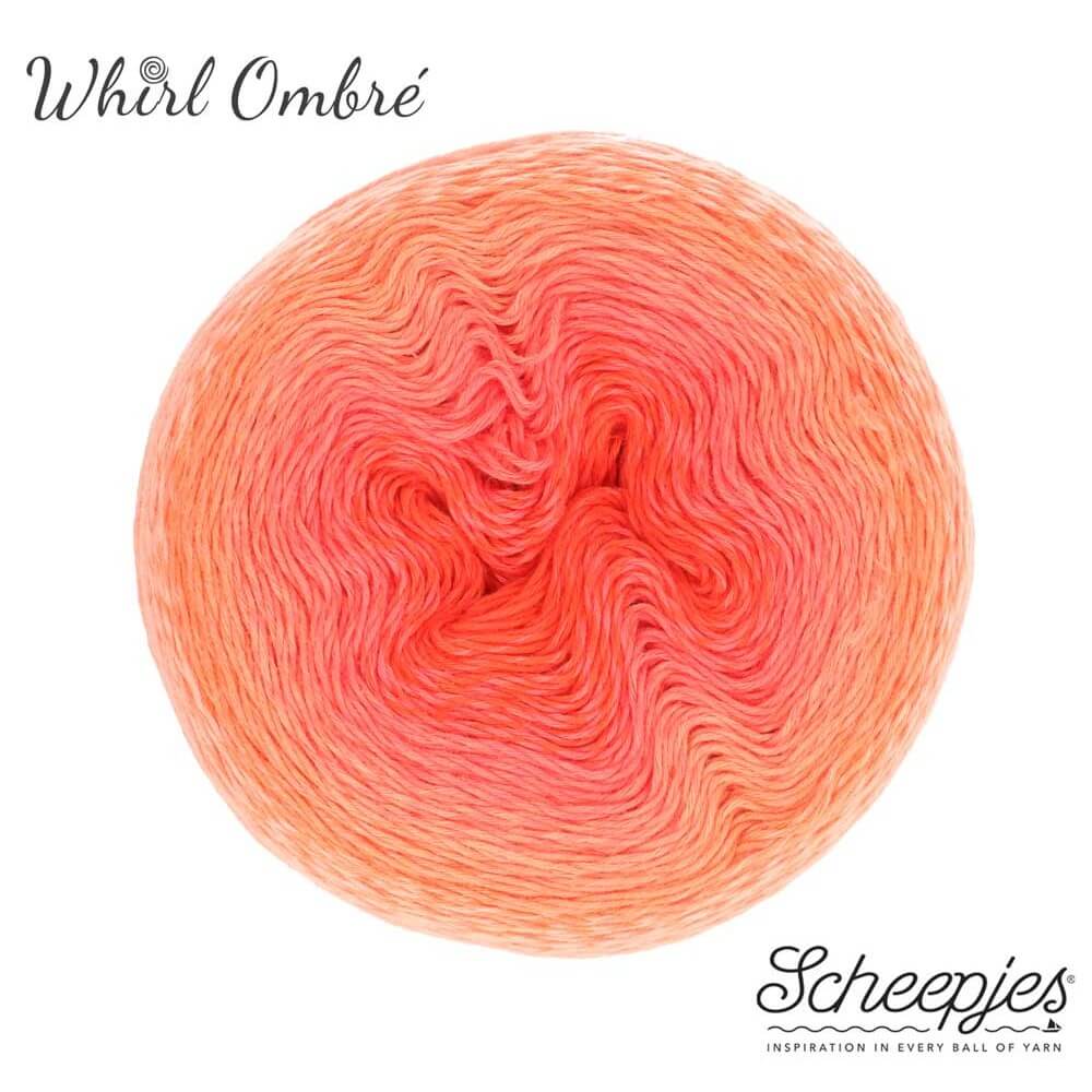 Scheepjes Whirl 1x1000m 557 Coral Catastrophe | Knitting yarn shop / dzijas veikals