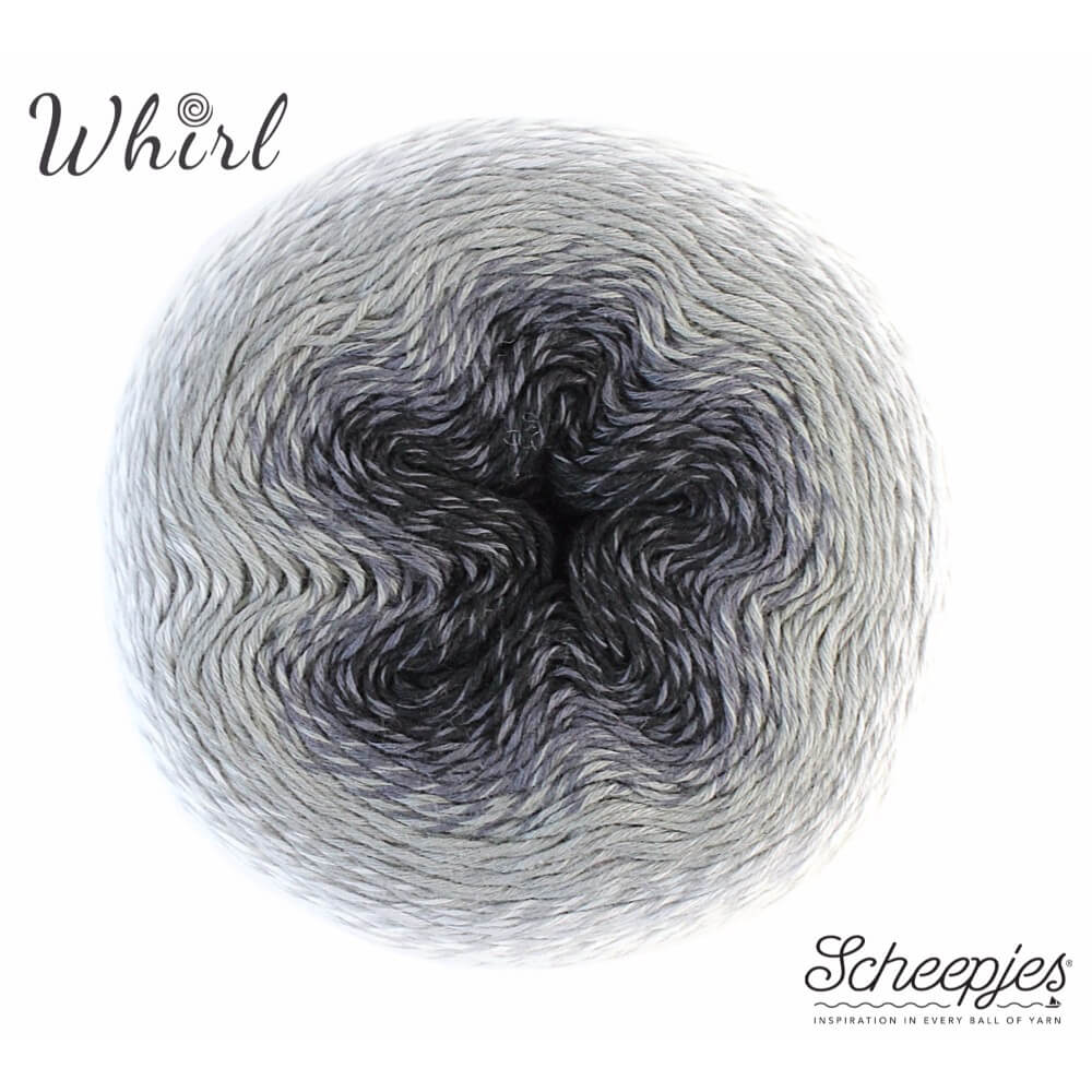 Scheepjes Whirl 1x1000m 751 Liquorice Yumyum | Knitting yarn shop / dzijas veikals