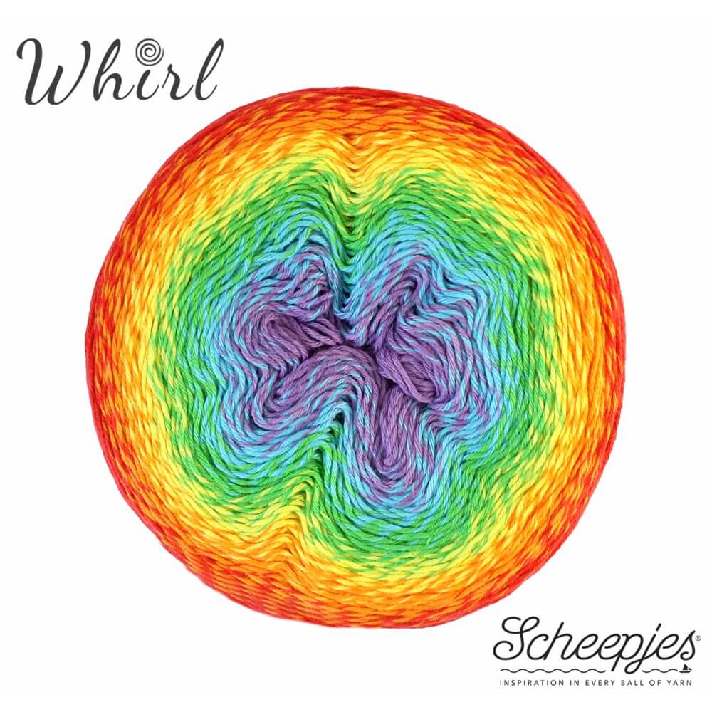 Scheepjes Whirl 1x1000m 759 Jumpin Jelly | Knitting yarn shop / dzijas veikals