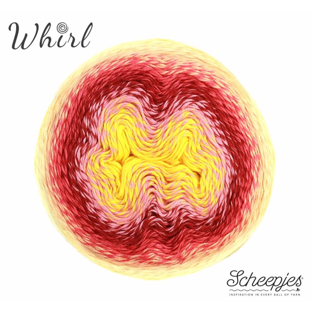 Scheepjes Whirl 1x1000m 763 Fruity 'O' Tutty | Knitting yarn shop / dzijas veikals