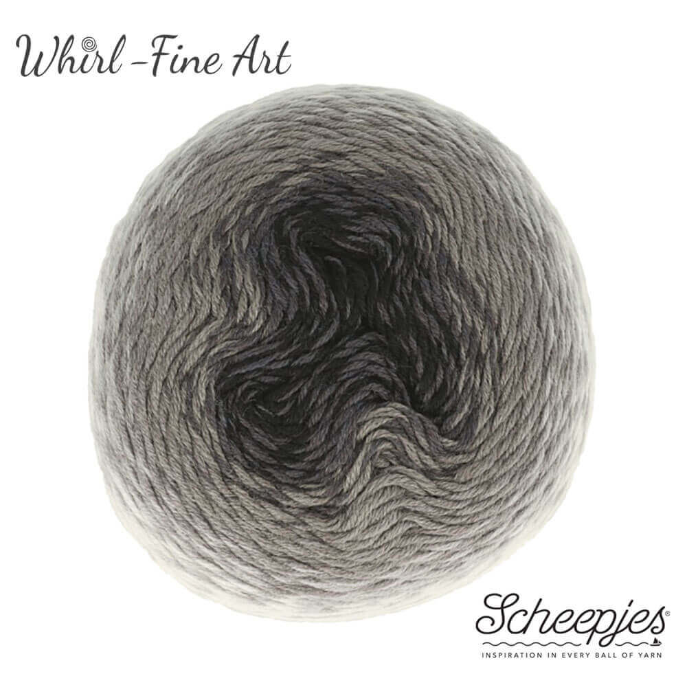 Scheepjes Whirl - Fine Art 220g 650 Minimalism | Knitting yarn shop / dzijas veikals