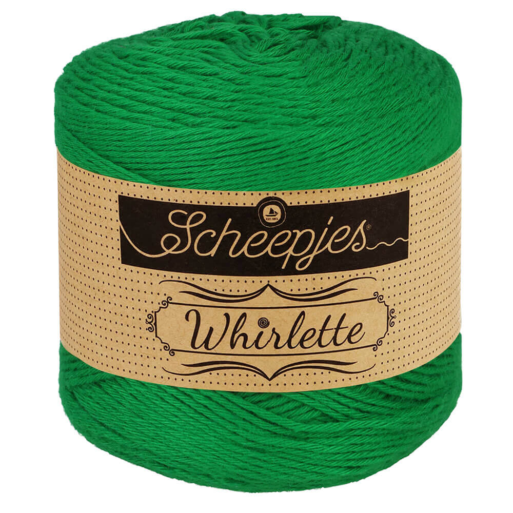 Scheepjes Whirlette 100g 857 Kiwi | Knitting yarn shop / dzijas veikals