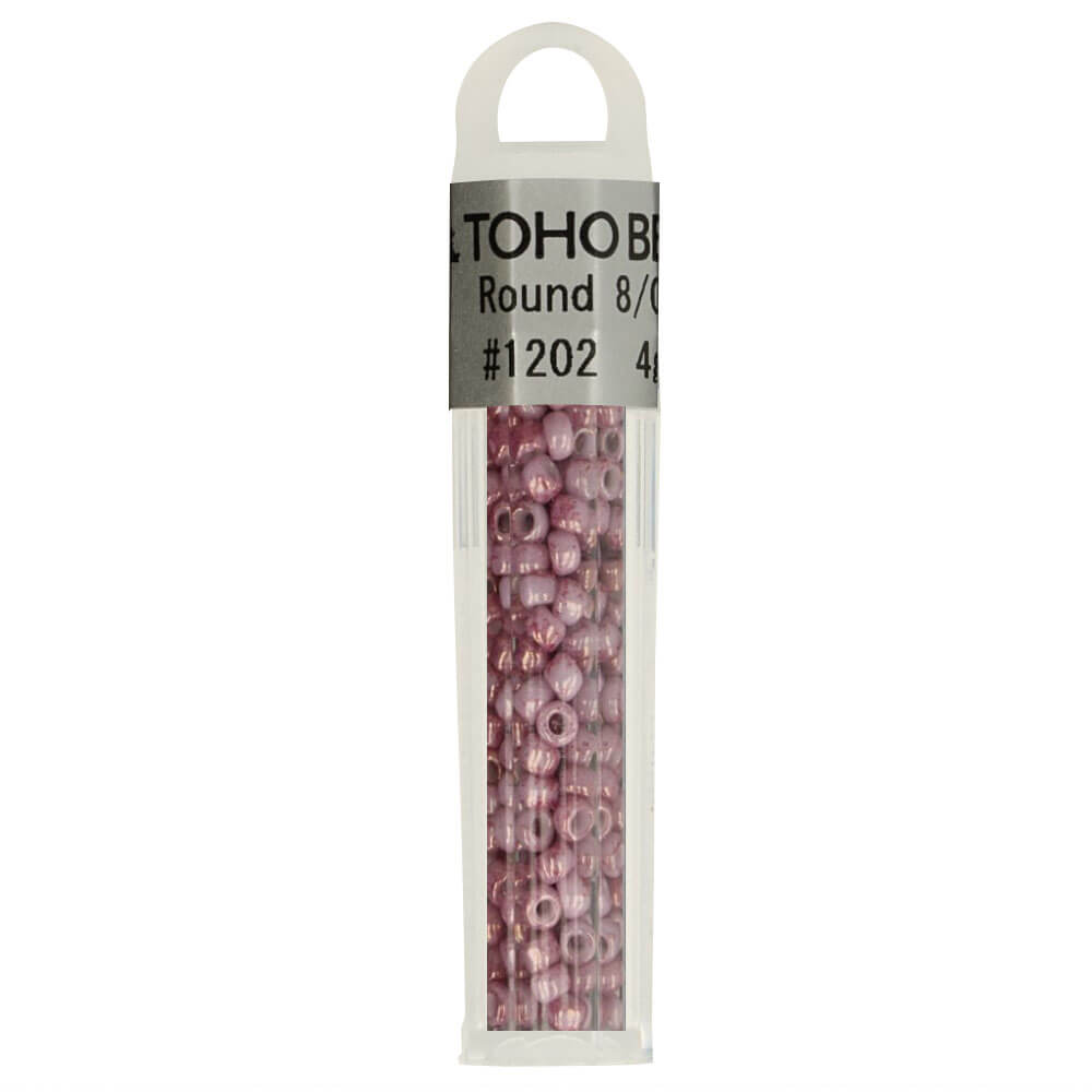 Toho Glass beads round 8 - 0 - 4g , different colours 1202 | Knitting yarn shop / dzijas veikals
