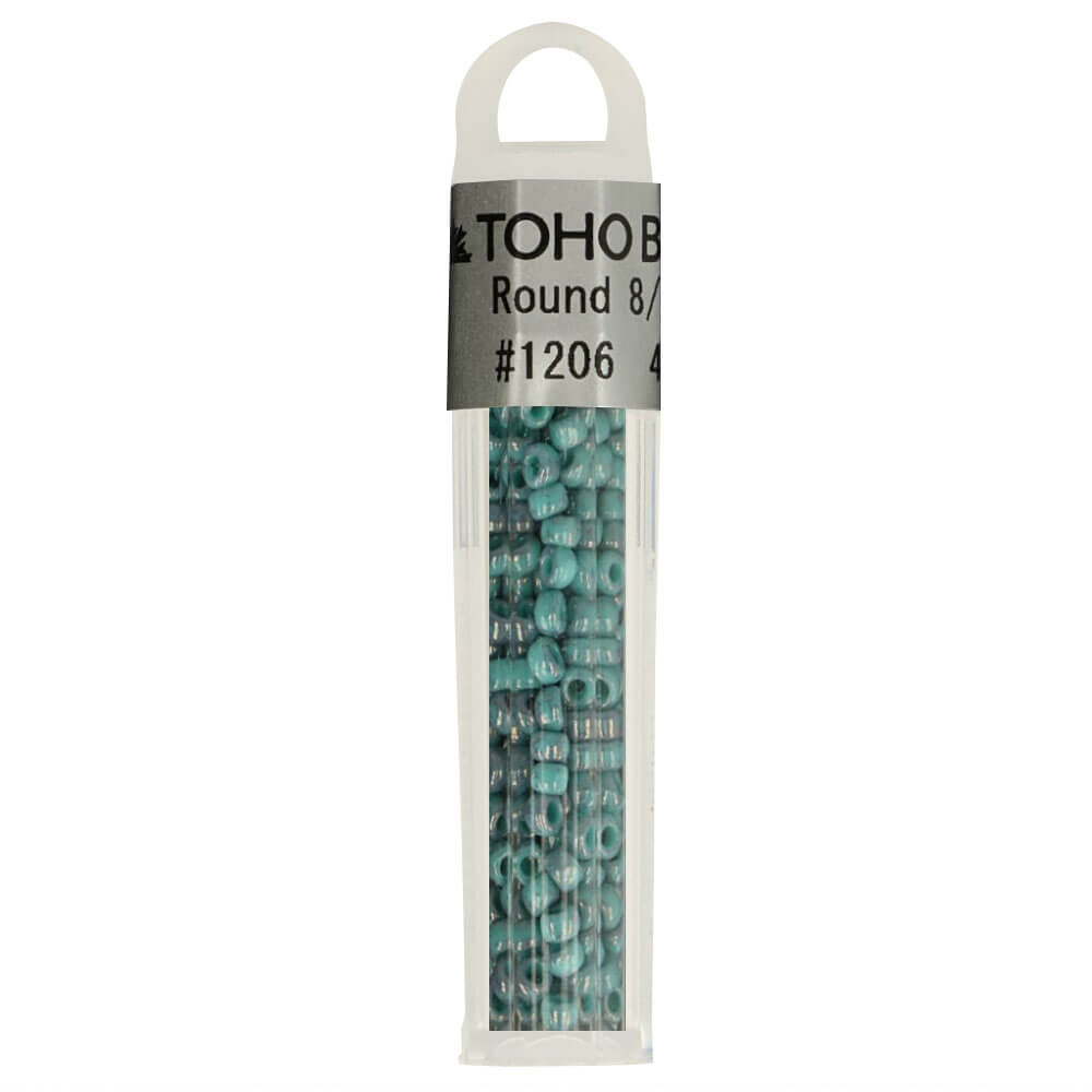 Toho Glass beads round 8 - 0 - 4g , different colours 1206 | Knitting yarn shop / dzijas veikals