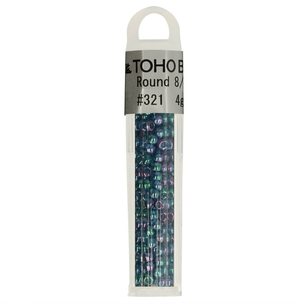 Toho Glass beads round 8 - 0 - 4g , different colours 321 | Knitting yarn shop / dzijas veikals