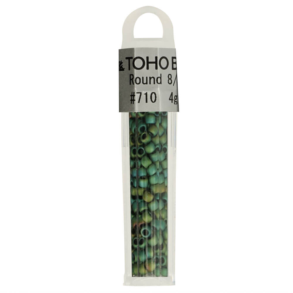 Toho Glass beads round 8 - 0 - 4g , different colours 710 | Knitting yarn shop / dzijas veikals