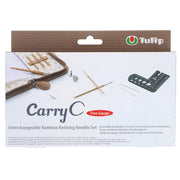 Tulip CarryC Fine Gauge interchang. needle set bamboo | Knitting yarn shop / dzijas veikals