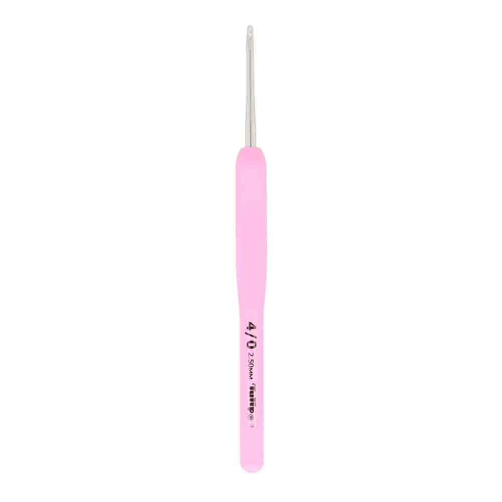 Tulip Etimo Rose crochet hook steel soft grip, sizes from 2.0 mm to 6.5 mm 2.50 | Knitting yarn shop / dzijas veikals