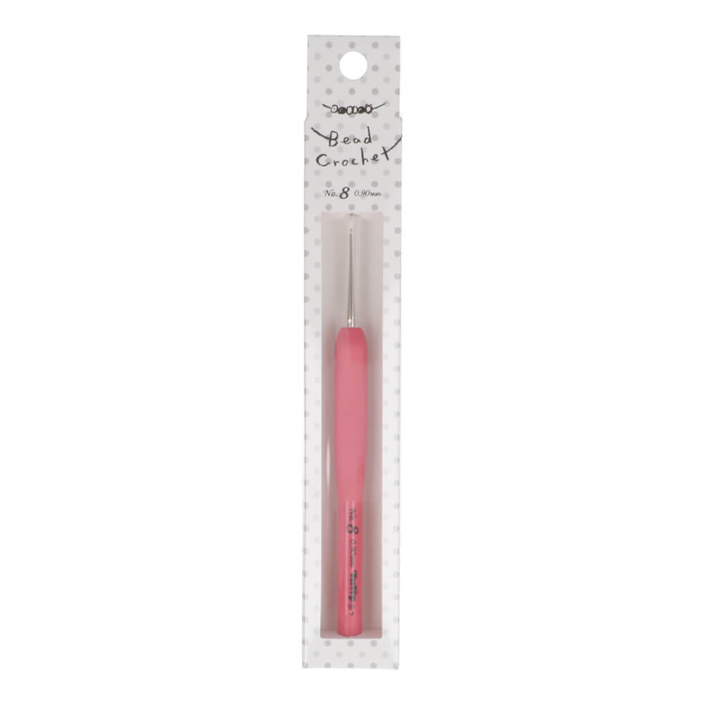 Tulip Sucre Bead crochet hook soft grip, sizes from 0.9 mm to 1.75 mm 0.90 | Knitting yarn shop / dzijas veikals