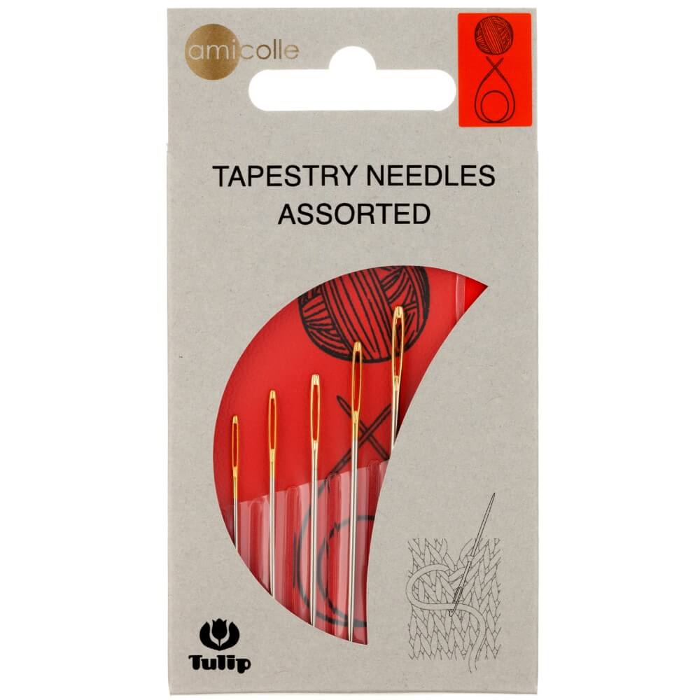 Tulip Tapestry needles assorted blunt tip thin | Knitting yarn shop / dzijas veikals